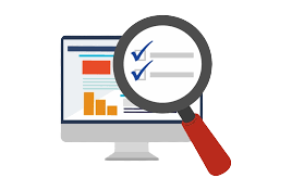 A seo audit services icon with audit checklist